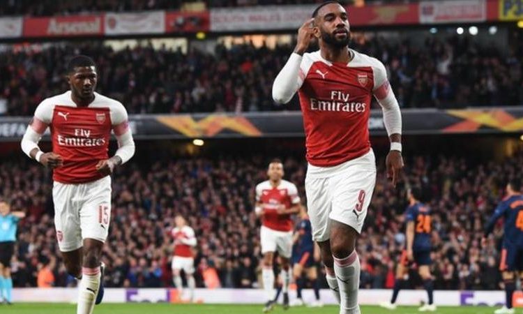 Alexandre Lacazette has scored four goals in his last eight games for Arsenal (Image credit: Getty Images)