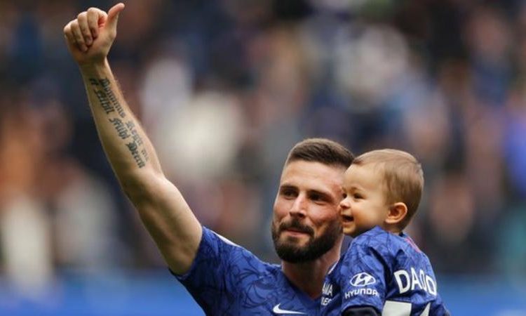 Olivier Giroud helped Chelsea to a third-place finish in the Premier League (Image credit: Getty Images)
