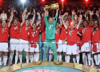 Bayern claimed their 19th German Cup at the Olympiastadion in Berlin (Image credit: Getty Images)