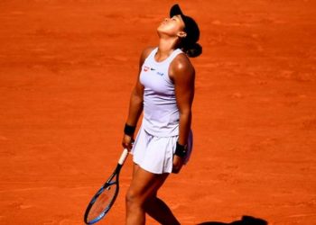 Osaka withdrew from the Italian Open quarter-finals in May because of an injury to her right hand (Image credit: Getty Images)