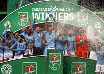 Man City beat Chelsea on penalties in the 2018-19 final (Image credit: Getty Images)