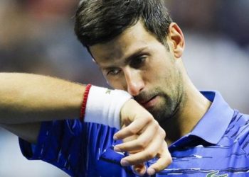 Djokovic retired for the sixth time in a Grand Slam match and the 13th time in his career (Image credit: AP)
