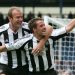 Alan Shearer (left) and Michael Owen (right) were teammates at Newcastle United before Shearer had a brief spell as interim manager (Image credit: Getty Images)