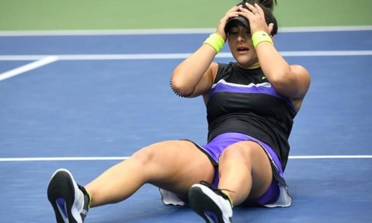 Bianca Andreescu was appearing in the main draw of the US Open for the first time (Image credit: Getty Images)