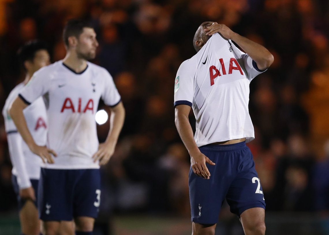 Carabao Cup: Tottenham stunned by League Two side ...