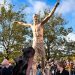Hundreds of fans turned up to see the unveiling of the statue (Image credit: Getty Images)