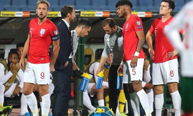 There were two halts in play in the first half due to incidents of racist abuse (Image credit: Getty Images)