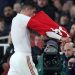 Granit Xhaka reacted angrily to the reaction from Arsenal fans when he was substituted against Crystal Palace on 27 October (Image credit': AFP)