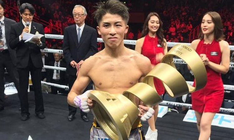 Inoue now has 19 wins from 19 fights and claimed the Muhammad Ali Trophy (Image credit: World Boxing Super Series)