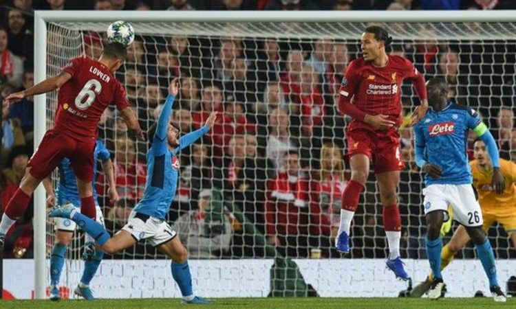 Dejan Lovren scored his first goal in Europe since claiming the winner in the Europa League quarter-final against Borussia Dortmund in April 2016 (Image credit: AFP)