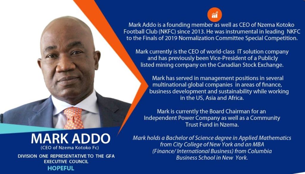 Nzema Kotoko President, Mark Addo, is new GFA Vice President – Citi ...