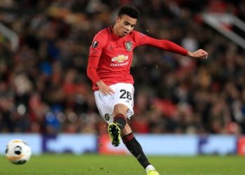 Mason Greenwood is the youngest player to score twice in the same game in Europe for Manchester United, aged 18 years and 72 days (Image credit: Getty Images)