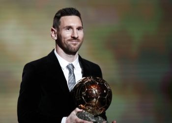 Lionel Messi wins the Men’s 2019 Ballon d’Or! (Photograph: Yoan Valat/EPA)