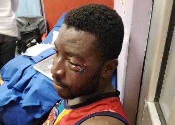 Mr. Siaw, the fan who was assaulted by Patrick Allotey