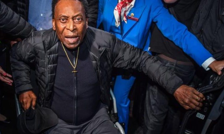 Pele has had hip problems for some time (Image credit: AFP)