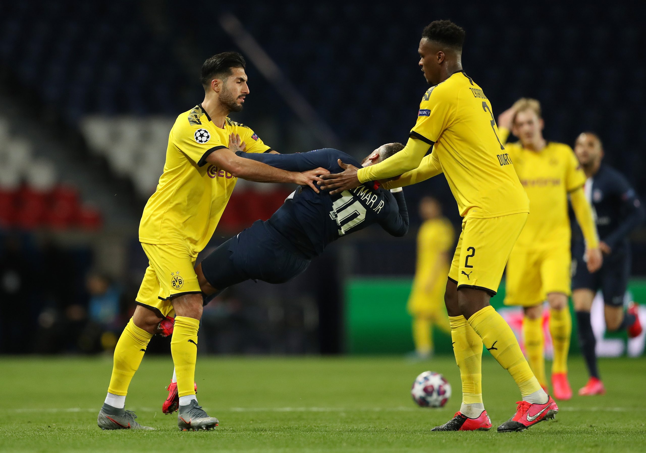 Neymar shines as PSG knock out Borussia Dortmund in UCL Round of 16