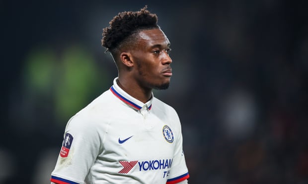 Chelsea personnel who had recent close contact with Callum Hudson-Odoi have been put into self-isolation. Photograph: Robbie Jay Barratt - AMA/Getty Images