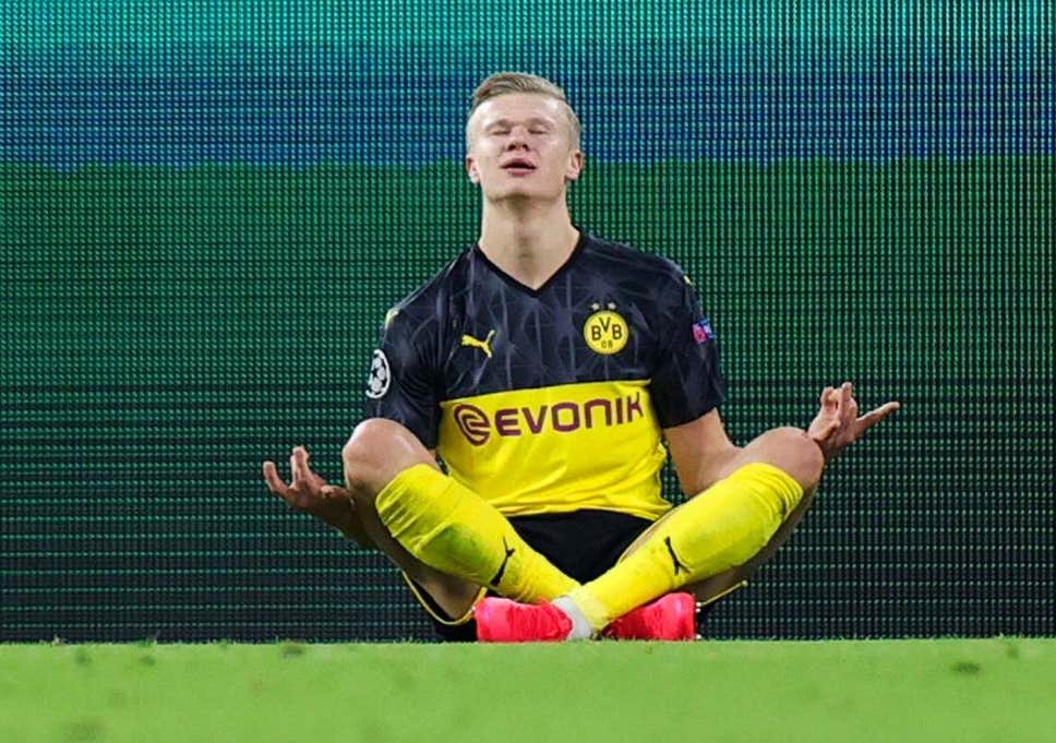 PSG players troll Erling Haaland with signature pose after knocking Dortmund out of UCL [VIDEO ...