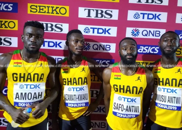 Throwback How Ghana Men’s 4 x100m relay team missed out on World