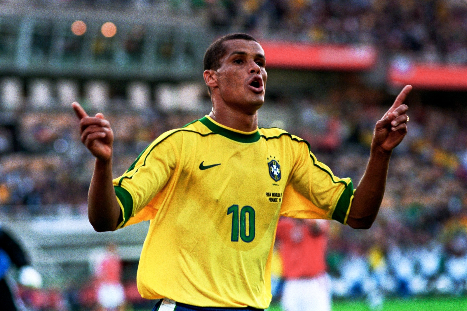 1. Rivaldo's iconic blonde hair look - wide 8