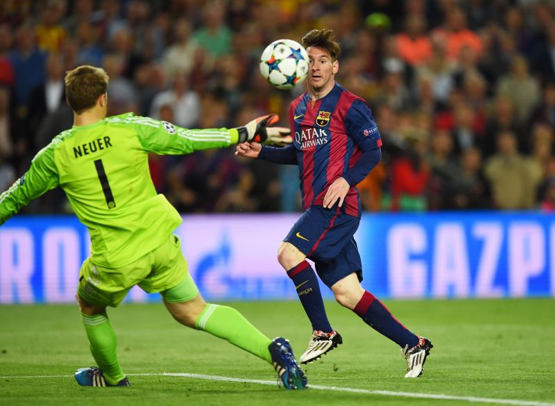 See the moment Lionel Messi destroyed Bayern Munich’s Jerome Boateng in