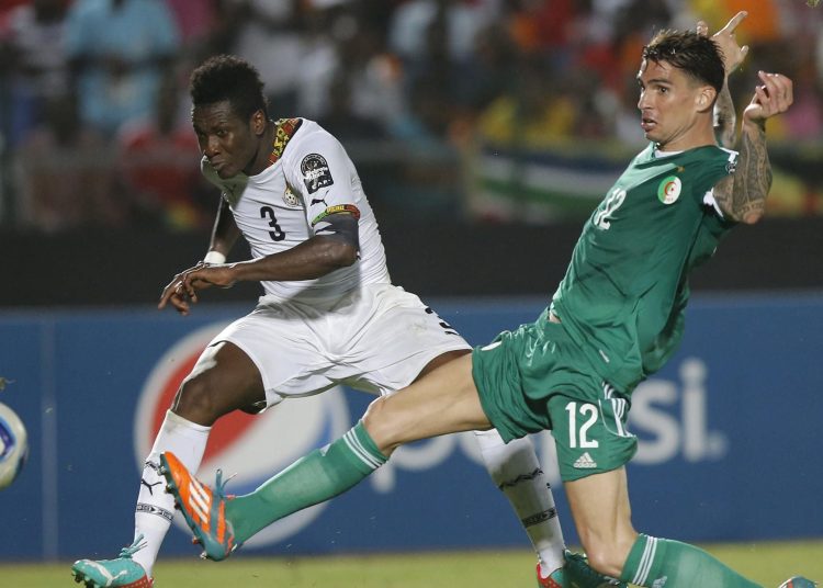 Asamoah Gyan vs Algeria -AFCON 2015
