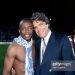 Winning combo: Abedi Pele (left) and Bernard Tapie (right) during their days together at Marseille in the early 90s (Image credit: Getty Images)