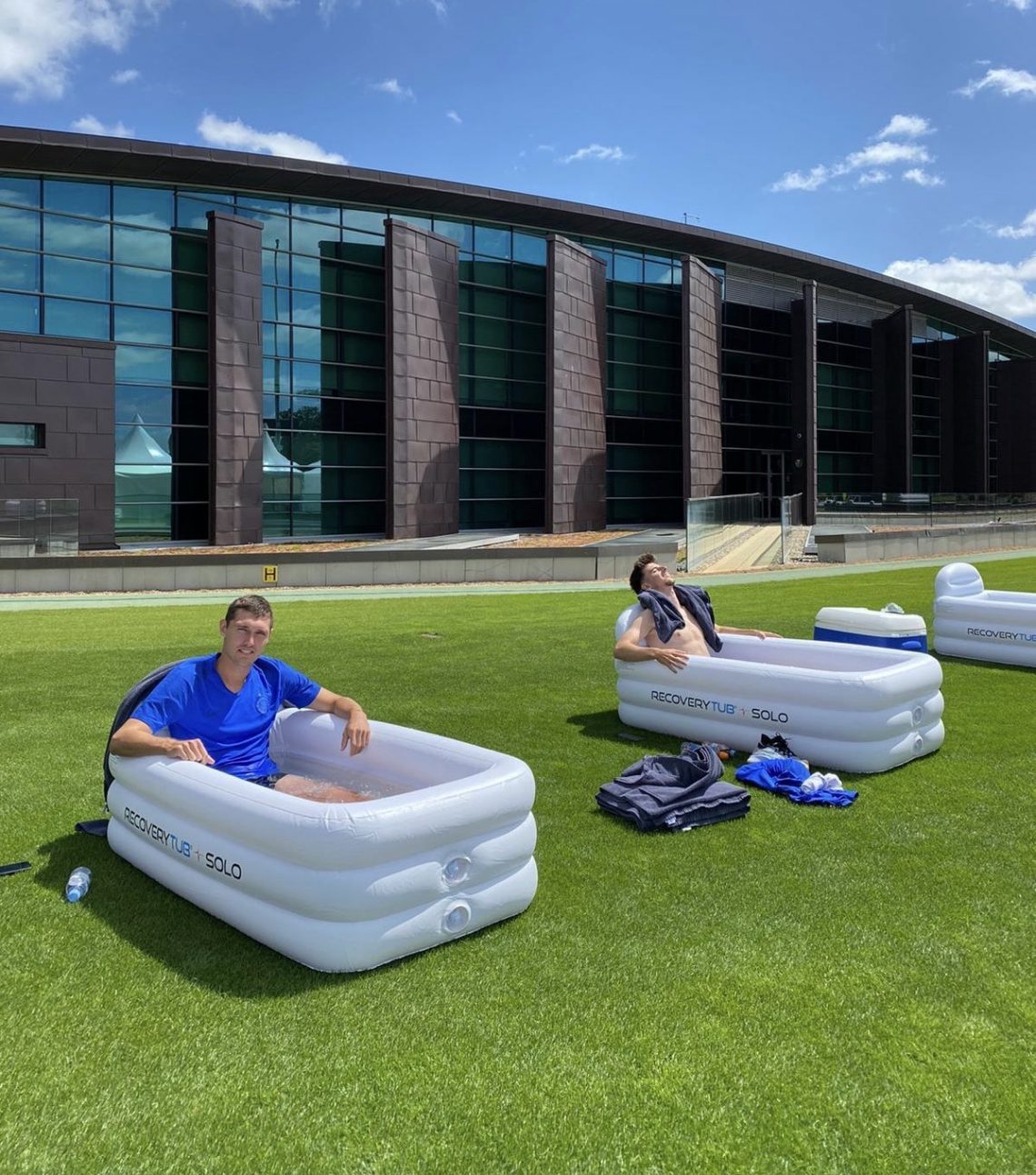 Legon Cities create social media buzz after players take ice baths in bins Citi Sports Online