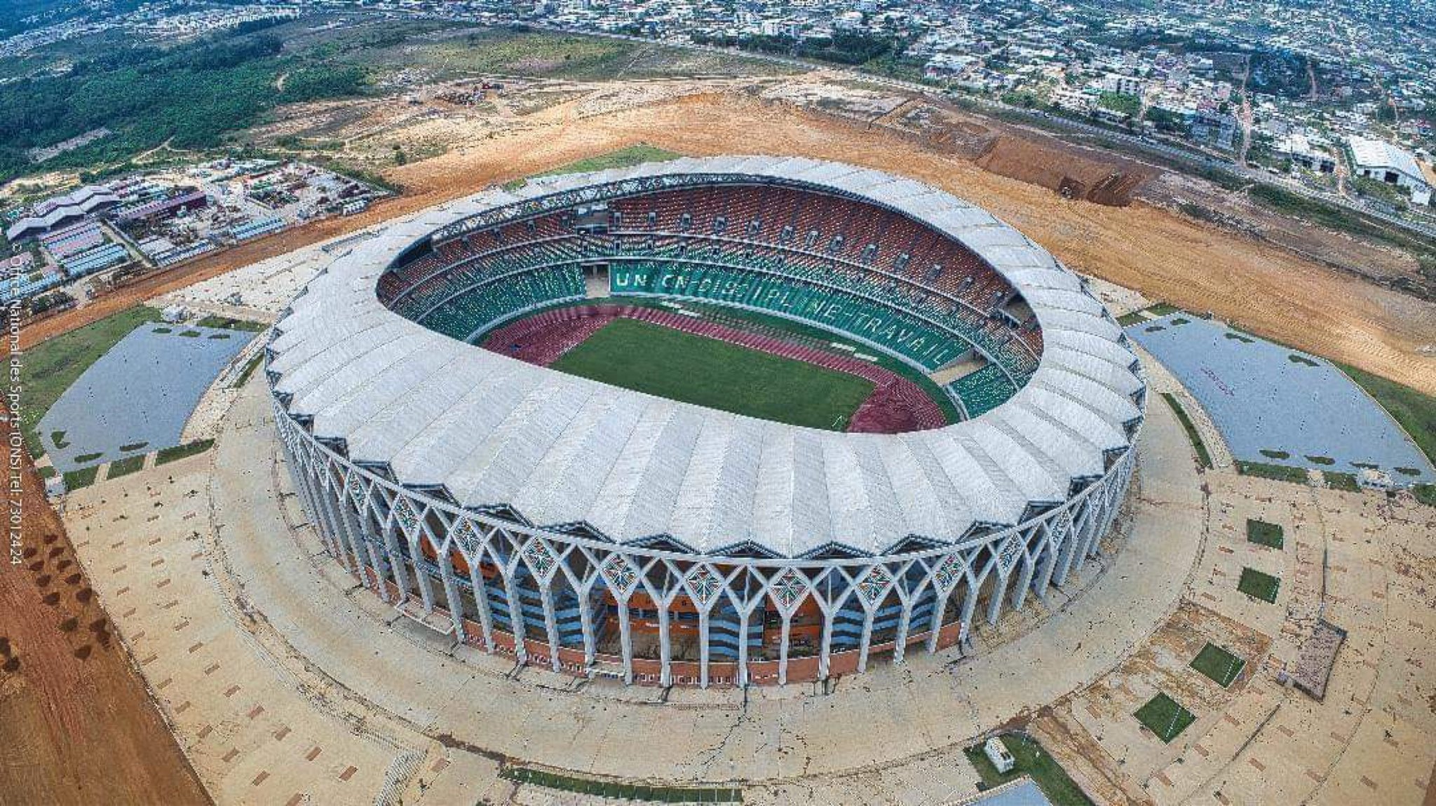 Ivory Coast Opens 60 000 Seater Stadium Ahead Of AFCON 2023 Angel Online   Olympic Stadum 