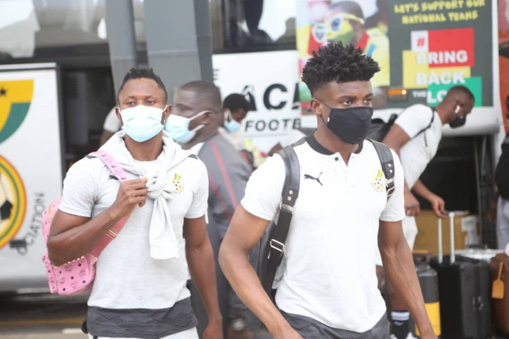 D5D0811A 294A 4D50 8F0F 9817FC6819B2 1024x683 - AFCON Qualifiers: Black Stars depart to South Africa for AFCON qualifier [PHOTOS]
