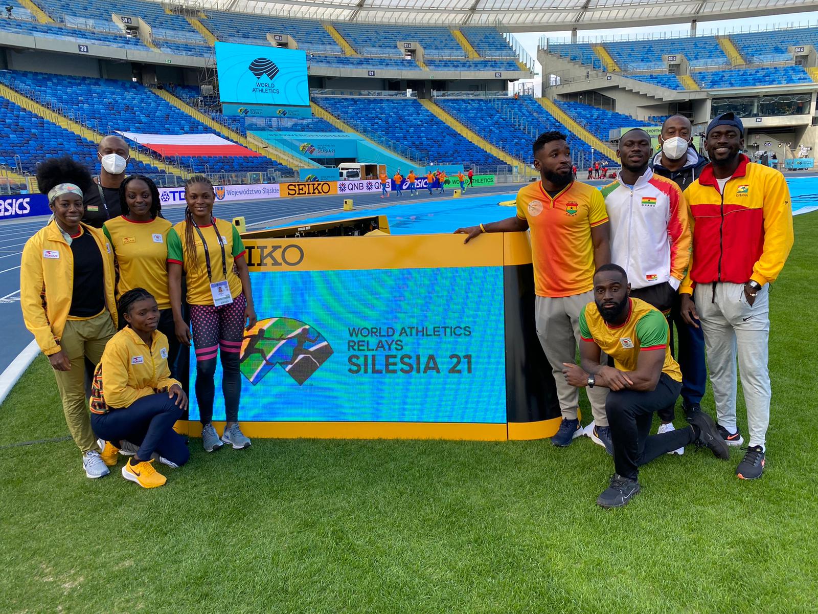 World Relays Ghana’s 4x100m relay teams seek Olympic tickets in Poland