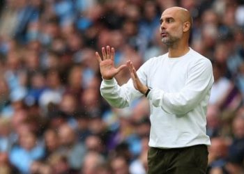 Pep Guardiola has won three Premier League titles with Man City (Image credit: Getty Images)