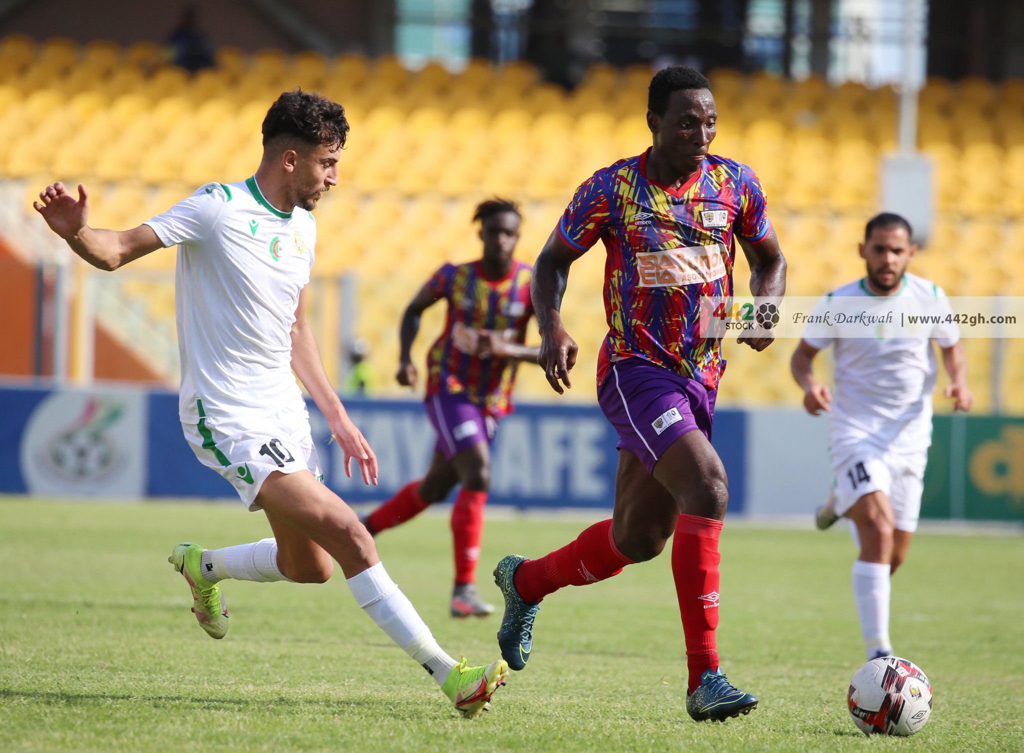 CAFCC Hearts Of Oak Edge JS Saoura In Dominant First Leg Citi Sports 