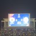Scoreboard at the Baba Yara Sports Stadium - Ghana vs Nigeria - Photo: Bernard Esar Osei