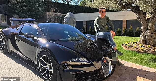 Employee damages Cristiano Ronaldo's £1.7m Bugatti Veyron