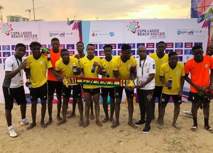 Ghana's Beach soccer team