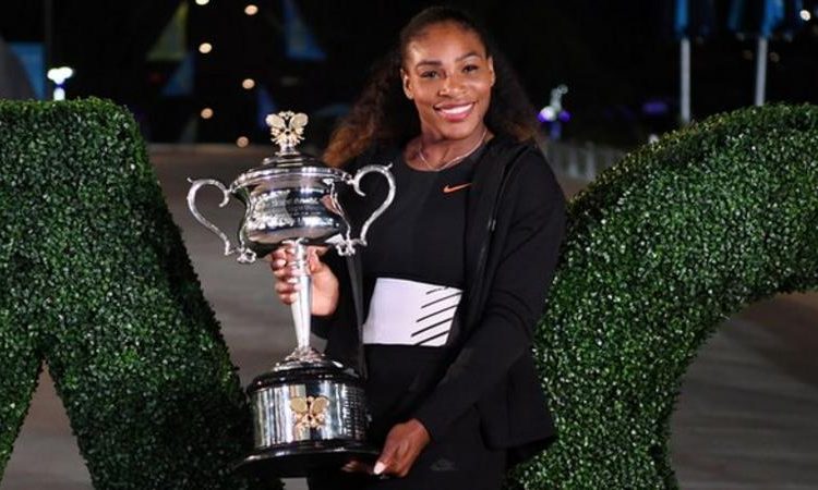 Serena Williams won her 23rd Grand Slam singles title at the Australian Open in 2017 (Image credit: Getty Images)