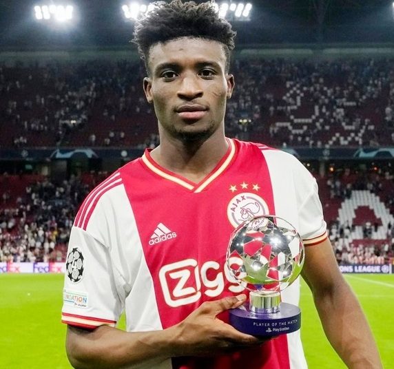 Kudus was named Man of the Match against Rangers in this season's UEFA Champions League Group stage.