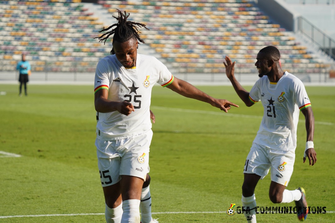 Antoine Semenyo ‘so happy’ to score his first Black Stars goal