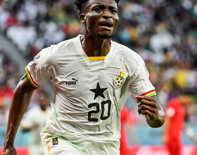 Mohammed Kudus scored the winning goal in Ghana's 3-2 win over South Korea