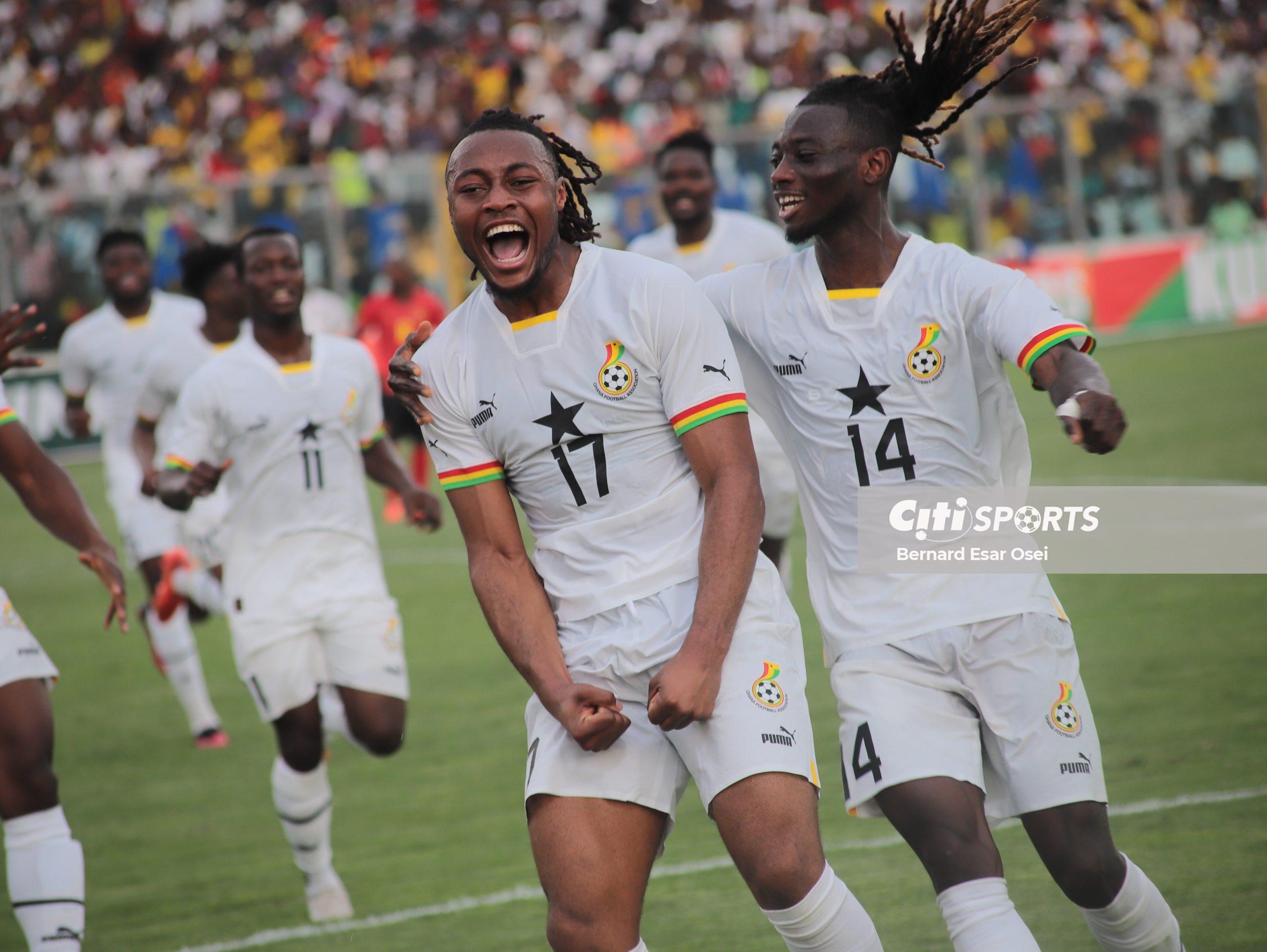 Semenyo strikes late as Black Stars beat Angola in Kumasi