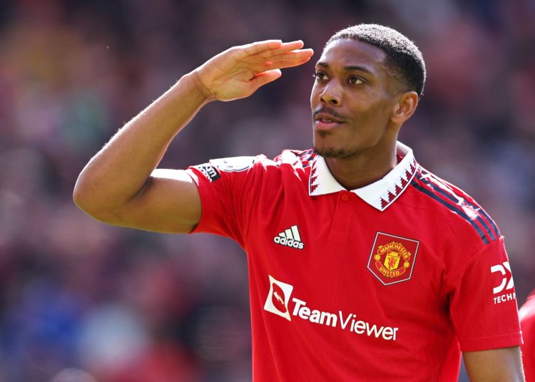 Anthony Martial of Manchester United (Photo by Robbie Jay Barratt - AMA/Getty Images)