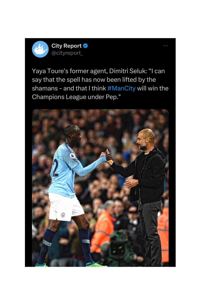 Premier League: Manchester City dismiss reports Yaya Toure could