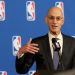 NBA Commissioner Adam Silver  Mandatory Photo by Jennifer Pottheiser/NBAE via Getty Images)