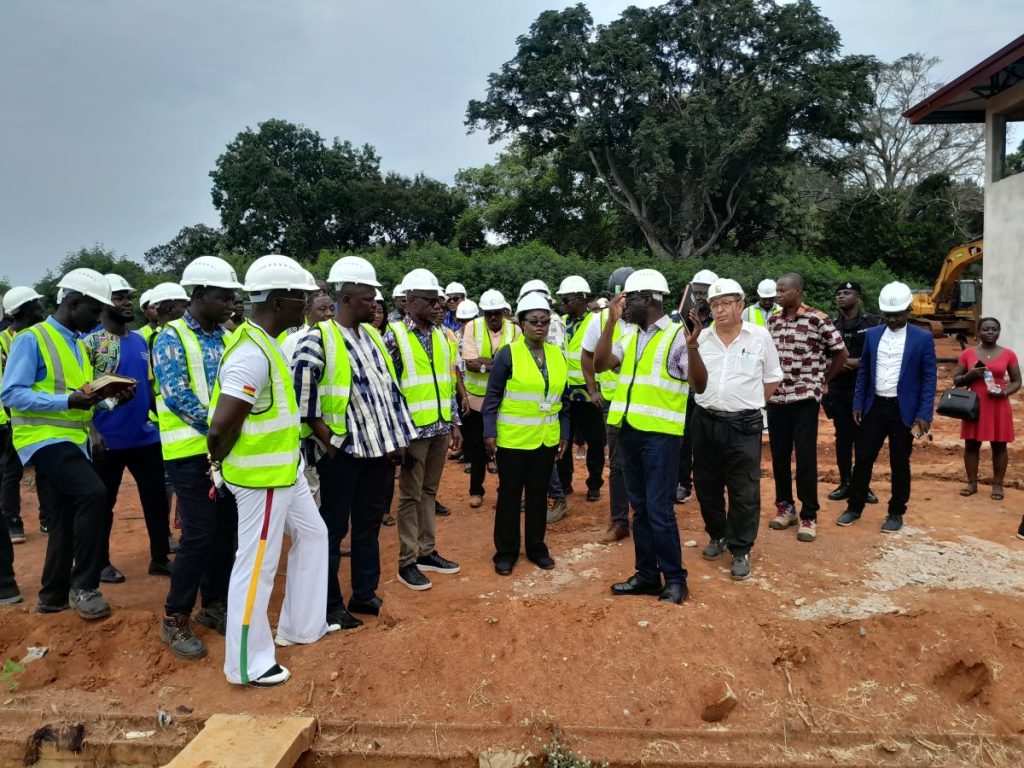 2023 Africa Games: Media shown progress of work at University of Ghana