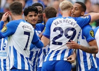 Joao Pedro scored on debut as Brighton eased to victory (Gareth Fuller/PA)
Joao Pedro scored on debut as Brighton eased to victory (Gareth Fuller/PA)