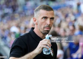 Gary O'Neil (Photo by Robin Jones - AFC Bournemouth/AFC Bournemouth via Getty Images)