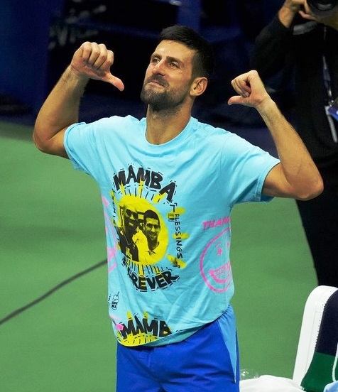 Novak Djokovic conquers US Open, gives tribute to Kobe Bryant with Mamba  Forever t-shirt