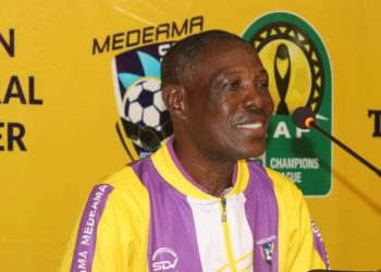 Medeama SC head coach Evans Adotey