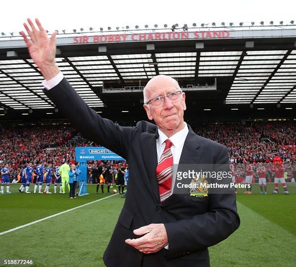 Sir Bobby Charlton (Photo by Matthew Peters/Manchester United via Getty Images)